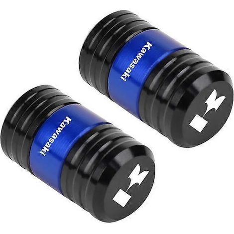 Convient aux modèles Kawasaki série Z Z400/650/750/800/900/1000/250, cache-soupape modifié (bleu bicolore) (1/5)