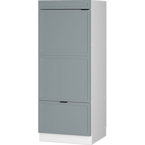 Armoire micro-ondes Fame-Line, Bleu clair-gris, 60cm, Vicco