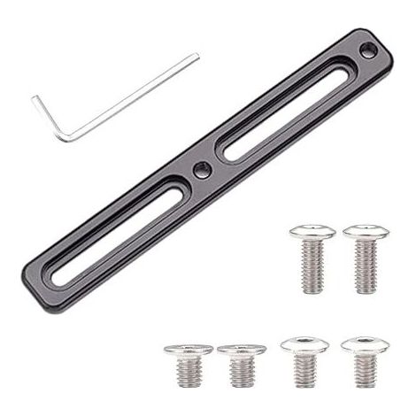 Adaptador de base de montaje para portabotellas de bicicleta, regulador de posición para portabotellas de bicicleta de carretera y montaña. (1/5)