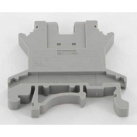 Connecteur de barre omnibus traversante à 2 fils 0,2-4 mm² gris Royaume-Uni 2,5 N 3003347 (1/2)