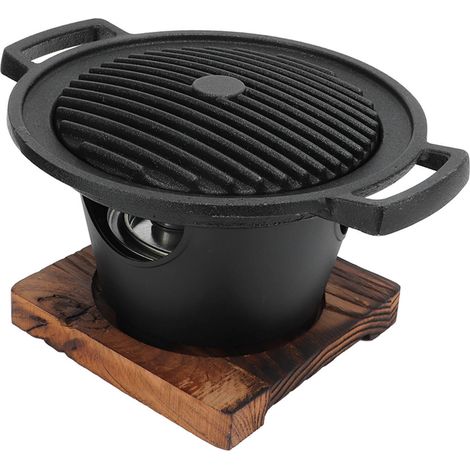 Grill Coréen Barbecue Mini sans Fumée pour Une Personne - Poêle à Barbecue Japonaise pour Maison