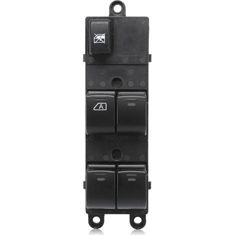 Bouton Leve vitre pour Qashqai Interrupteur Commande Fenêtre pour Navara Pathfinder Porte Avant 25401-BB65B（Gauche）