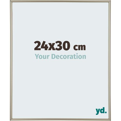yd. - Cadre photo 24x30 - Champagne - Plastique - Annecy