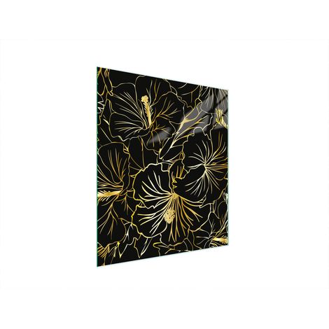 Glasschneidebrett 45x52 Blumen (1/5)