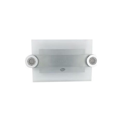 REV 0046820 Campanello da Parete Cablato 8 Melodie 82 dB Alimentazione a Batteria o Trasformatore colore Argento