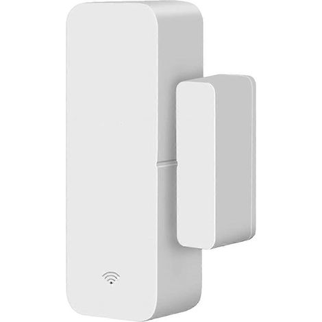 Capteur de porte WiFi, capteur intelligent pour porte et fenêtre, compatible avec Alexa et Google Assistant, sécurité domestique, ouverture de porte, protection anti-effraction pour les entreprises (1/5)