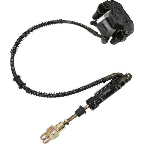 Kompletter Hinterradbremszylinder mit Bremssattel und 2 Ersatzbremsbelägen für Taotao Boulder B1 50-125cc Quad (1/5)
