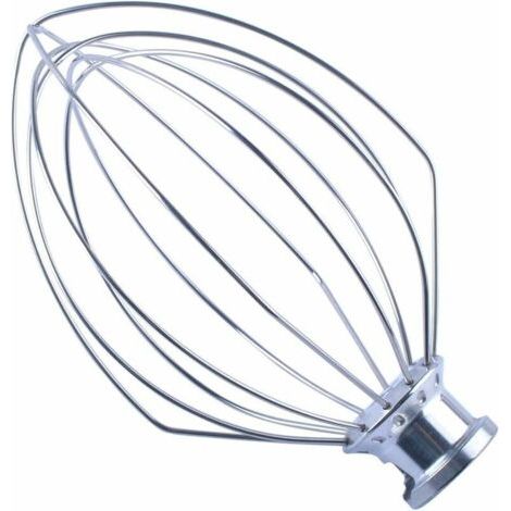 Fouet à Fil K5AWW Compatible avec KitchenAid 15.5cm Véritable Professionnel Bowl Lift Stand Mélangeur 5QT Remplacer WPW10731415 (1/5)
