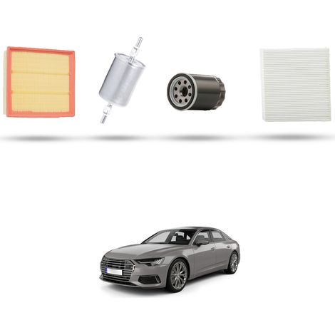 Kit Tagliando 4 filtri compatibile con Audi A6 (C5) 1.8 85kw dal 1997 (1/5)