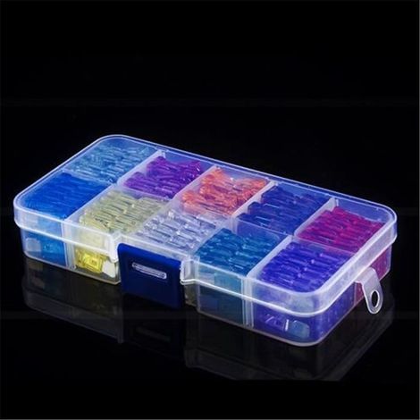 Assortimento di 100 fusibili per auto da 2 a 35 Ampere (1/4)