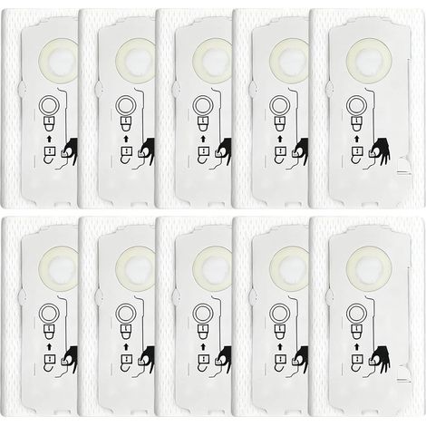 204308 Paquete de 10 bolsas para aspiradoras Festool CT Mini, CT Mini I, CT MIDI y CT MIDI I fabricadas a partir de 2019 – Extractores de polvo tipo CT MIDI-2 (1/5)