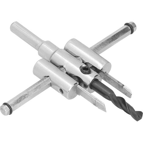 Fraise Circulaire Réglable 40-120mm pour Travail du Bois - Outil de Découpe et Perçage DIY (1/5)