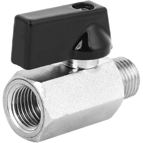 2 Pieces Mini Abrasive Blow Brass Ball Valve - G1/4 - Mini Air Compressors - Valve Accessories (1/5)