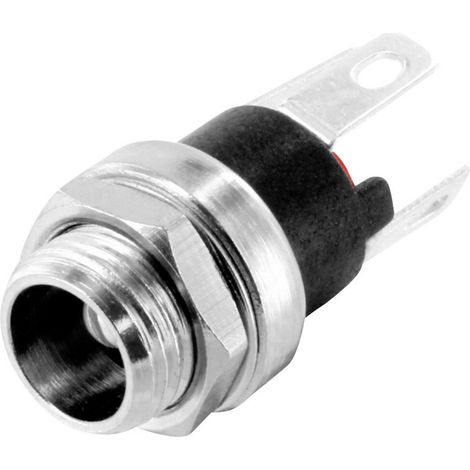 econ connect DCE5BL Niedervolt-Steckverbinder Chassisbuchse, gerade 10.8 mm  2.5 mm 1 St. Bulk