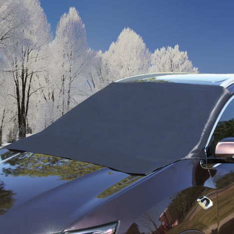 Pare-soleil magnétique pour voiture, protection pare-brise neige et givre, écran solaire universel, couverture anti-gel, accessoire auto extérieur (1/5)