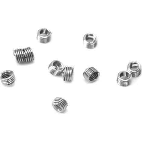 50 inserts filetés pour réparation de fil, manchons de protection, réducteurs et écrous de fixation M1,6 x 0,351,5D (1/5)