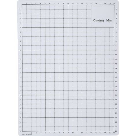 Tapis de découpe A4 transparent antidérapant, planche de gravure manuelle avec échelle, accessoires de bricolage (1/5)