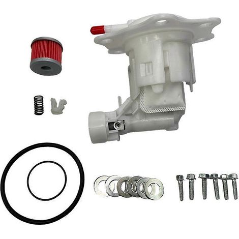 Ensemble pompe à carburant + filtre à huile avec joint à ressort compatible avec Honda CRF250 CRF450 R/RX 2009-2024 16700-MEN-A52
