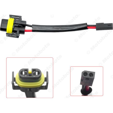 Câble adaptateur pour phares automobiles LED/HID H11-21 vers douille de lampe 5500 (1/4)