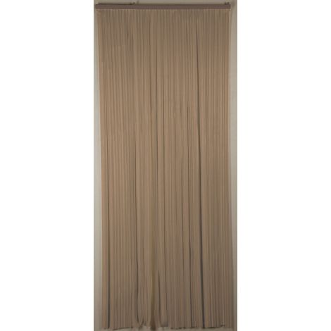 Rideau portière Lumina 100 x 220  cm beige (1/3)