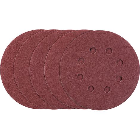 Dischi abrasivi Stanley forati grana 120 per levigatrici rotorbitali diametro 125 mm (1/5)