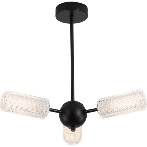 Plafonnier Cosmic noir 3 lumières - 96503-3BK (1/5)