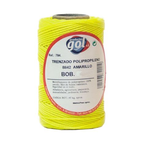 Bobina 50mt corda per muratura gialla 784211 (1/2)
