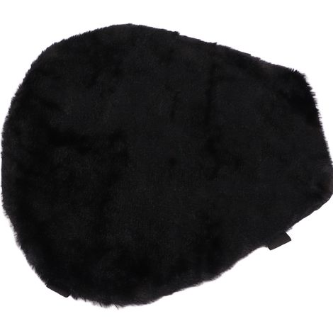 Coussin de selle de moto moelleux et thermorégulateur, taille universelle, coussin de selle en peluche (1/5)