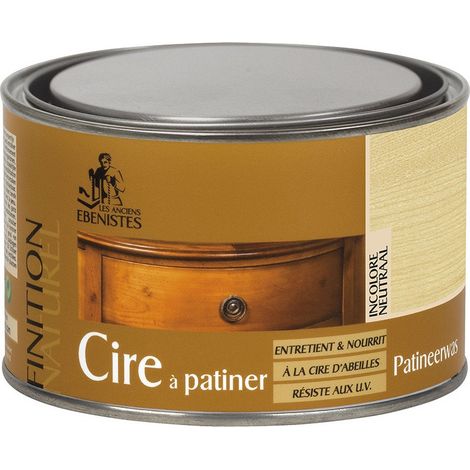 CIRE A PATINER 300ML INCOLORE - Les anciens ébénistes