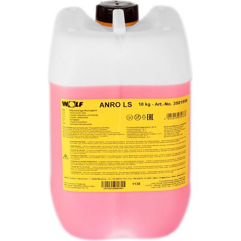 Wolf Wärmeträgerflüssigkeit ANRO LS 10kg für Röhrenkollektor CRK, 3501556