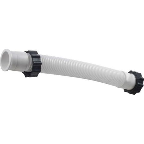Tuyau Pompe Filtre Sable Piscine - Polyéthylène Souple - Longueur 40,6 Cm Diamètre 3,8 Cm - Pour Système Saumure Et Filtre À Sable - 1 Pièce (1/5)