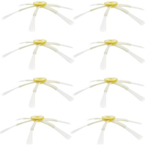 Kit brosse Pour iRobot Roomba Serie 500 600 700 550 560 630 650 760 770 780 - Kit de 10 pièces accessoires Brosses pour aspirateur robot (1/4)