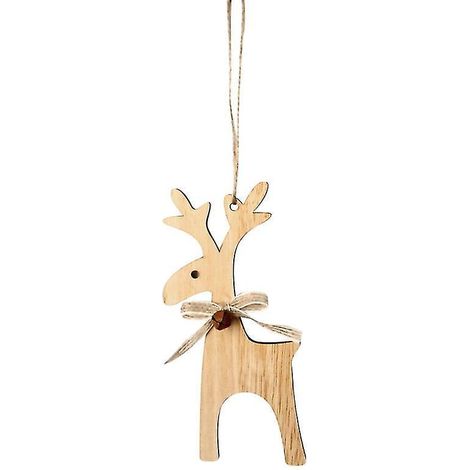 1 Stück Elchglocken-Ornament