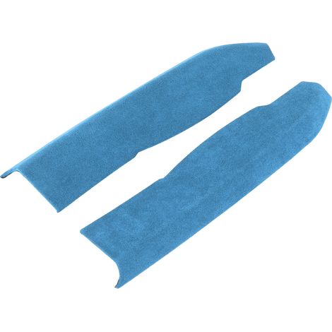 2 bandes décoratives en daim pour console centrale, épaisseur 2mm, compatibles Subaru BRZ 2013-2020, bleu, lot de 2 (1/5)