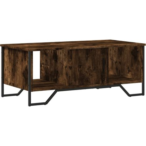 Maison Exclusive - Couchtisch Räuchereiche 100x51x40 cm Holzwerks