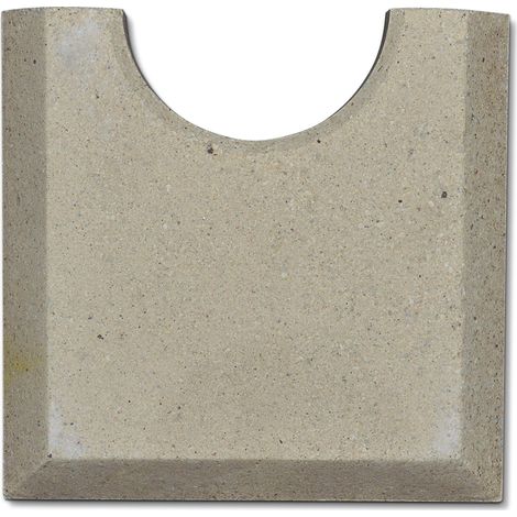 Déflecteur à l’avant A pour cuisinières K176A-70 de Wamsler - chamotte - dimensions d'encastrement parfaitement adaptées