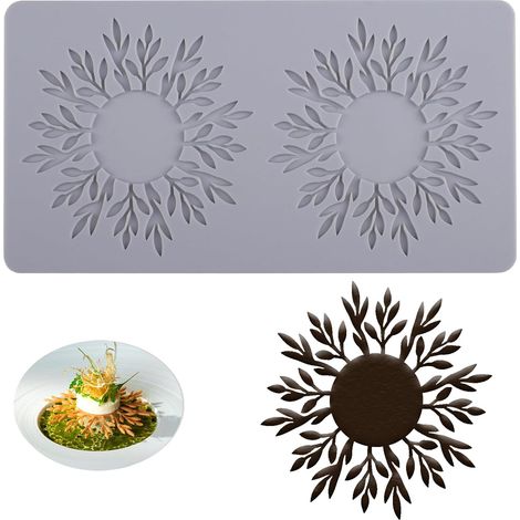 Moules à dentelle en silicone pour gâteau, chocolat, fondant, pâte à sucre, bonbons et savon. (1/5)
