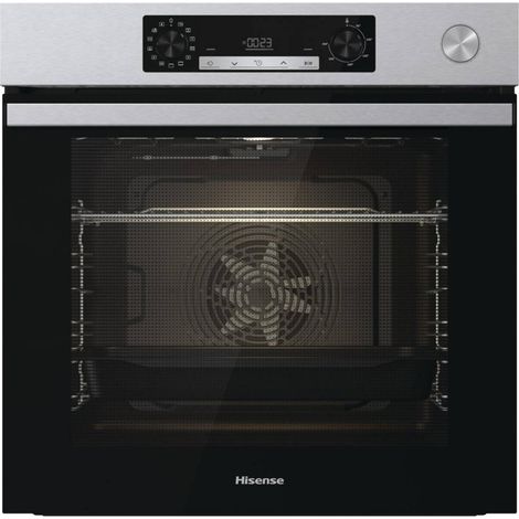 Hisense – Four traditionnel hydrolyse 77L – Nettoyage par vapeur – Classe énergétique A – Inox – Multifonction (1/5)