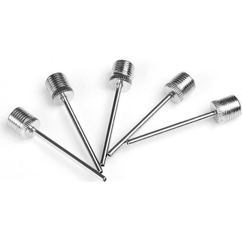 Lot de 5 aiguilles de pompe à ballon – 7,5 mm – Football, basket – Premium – Accessoire de gonflage (1/4)