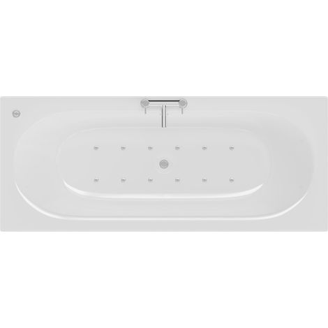 Metropole 1700mm x 700mm 12 Jet Easifit Double Ended Spa Bath (1/5)