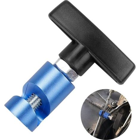 Pince de Levage de Capot, Multifonctionnel Pince de Support de Levage en Alliage D'aluminium, Universelle Outil de Butée de Jambe de Force pour Coffre Arrière de Capot de Voiture(Bleu) (1/4)
