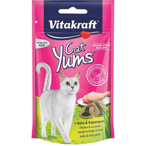 Vitakraft Cat Yums 40 gr Pollo e erba gatta