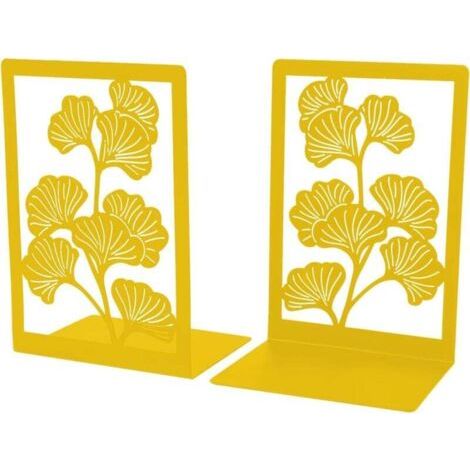 Fermalibri, set di 2 fermalibri, fermalibri in metallo, fermalibri decorativi cavi, fermalibri con cuscinetti antiscivolo, 12x9x17 cm