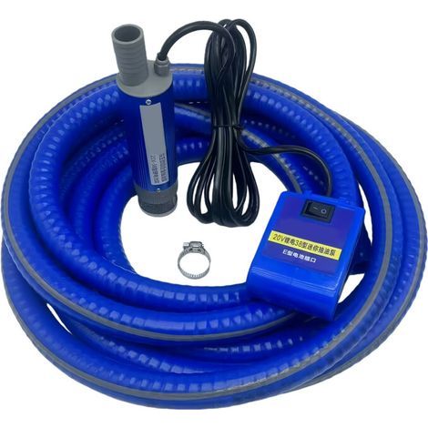 Pompe à liquide électrique robuste,-Extracteur d'huile 5m (1/2)