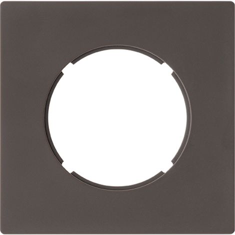 FONTINI Plaque simple TAUPE DOM (1/2)