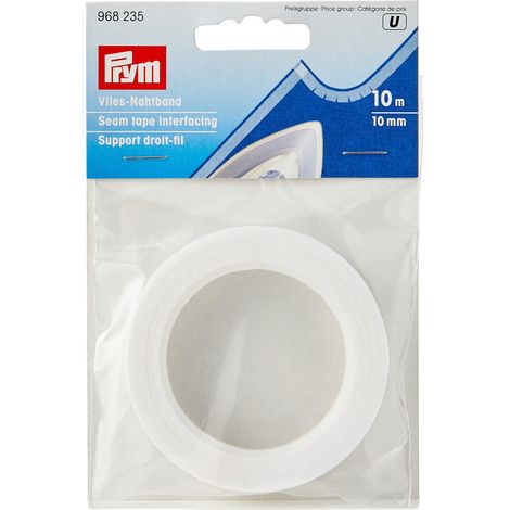 Nastro termoadesivo prym vlies nahtband 10 mm 10 m (1/3)