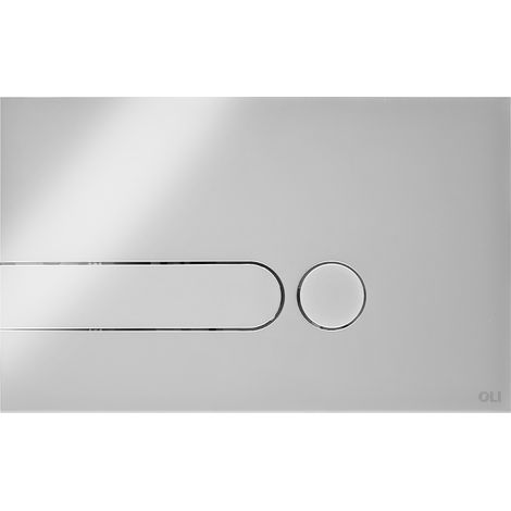 Koło  Bouton de chasse I-Plate - Chrom brillant - Remplacement de qualité - Résistant aux rayures