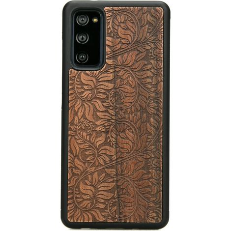 Coque en bois motif feuilles de pommier pour Samsung Galaxy S20 FE (1/3)