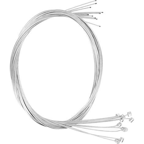 10 pièces Kit Câbles de Frein Vélo - Lignes de Freinage pour Réparation et Remplacement (1/5)