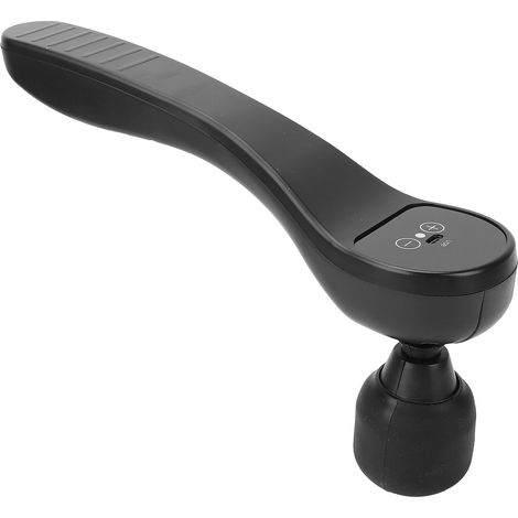 Mini masseur électrique portatif à percussion pour massage corporel en profondeur et soulagement de la douleur (noir) (1/5)
